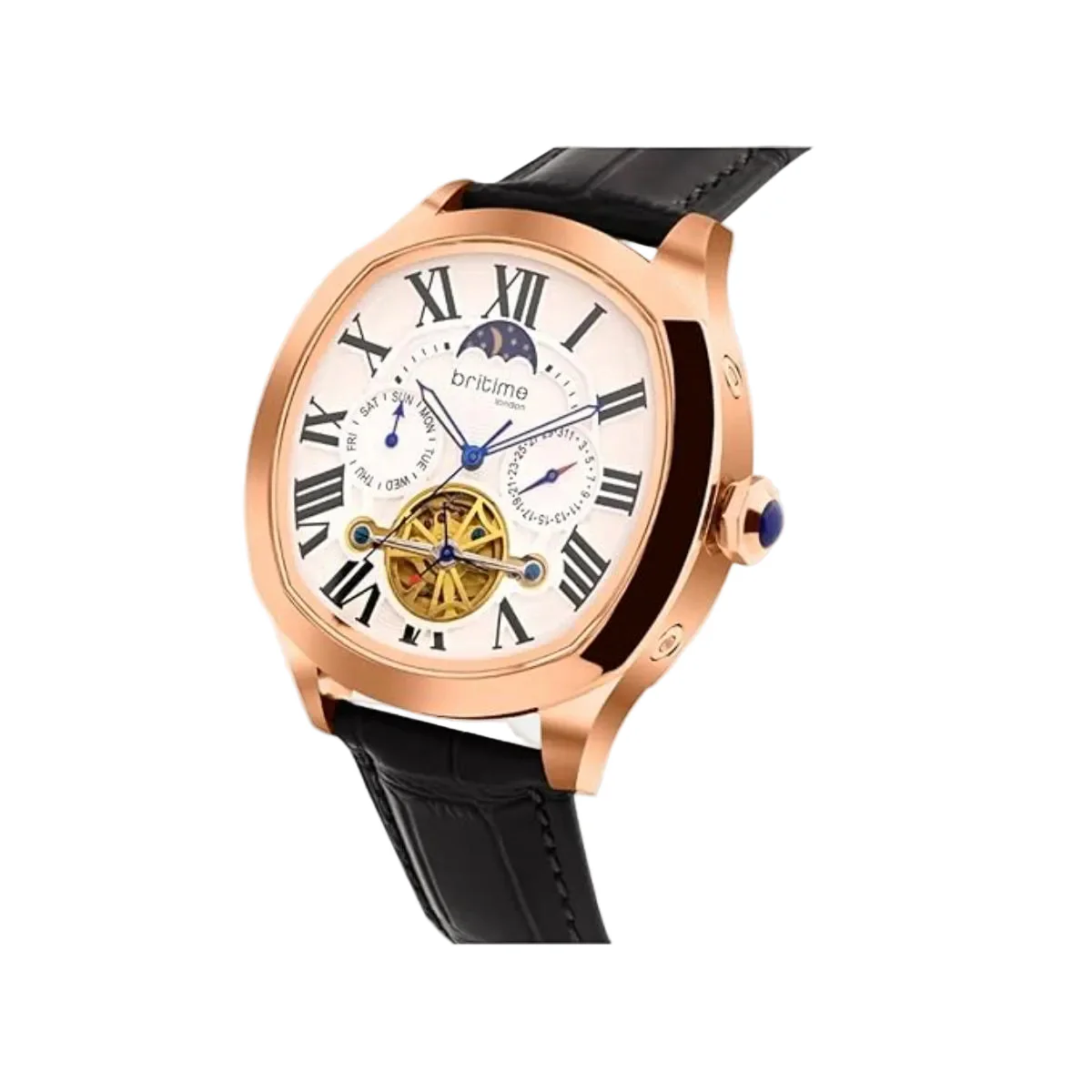 Britime Silver Dial Multi-Function Automatic Men's Watch 1641-L30306 - Image 2
