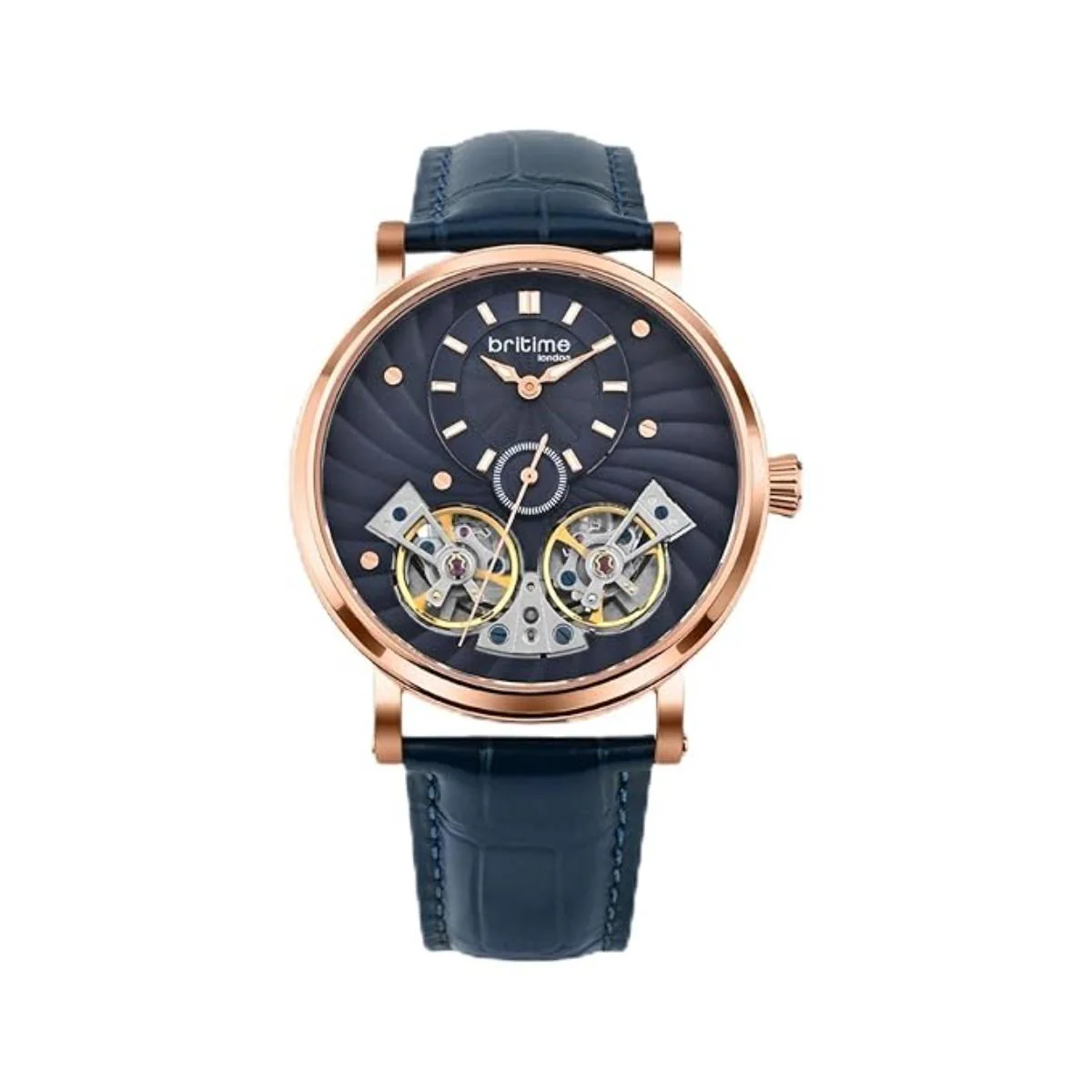 Britime Spiral Automatic Blue Dial Analog Men's 821-L30507