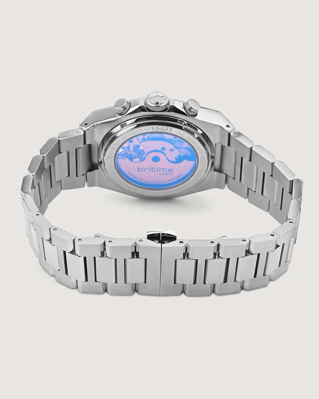 Britime Taurus Silver Dial Multifunction Analog Men's Watch - 489-M10401 - Image 5