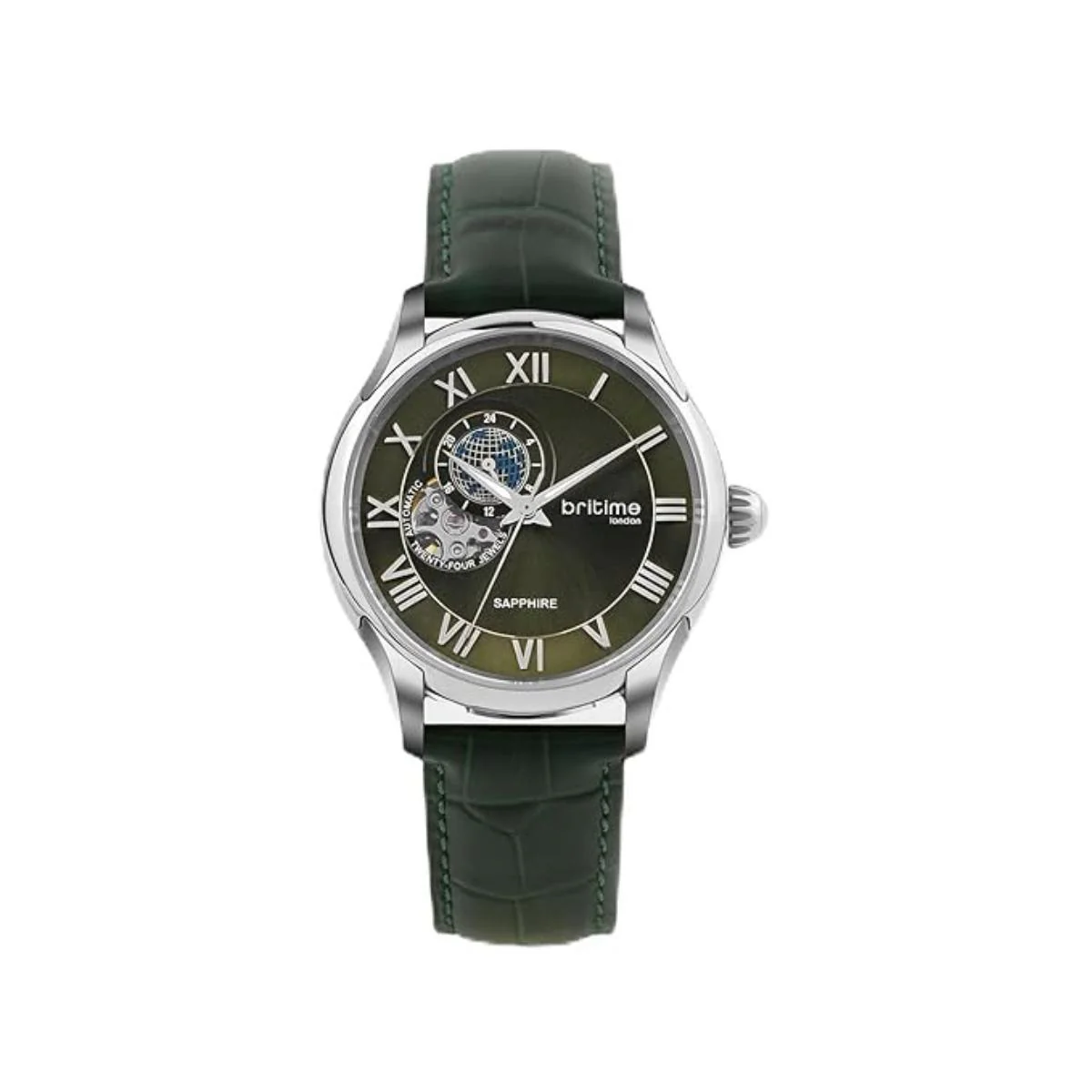 Britime Windsor Automatic Green Dial Analog Men's Watch 318-L11412