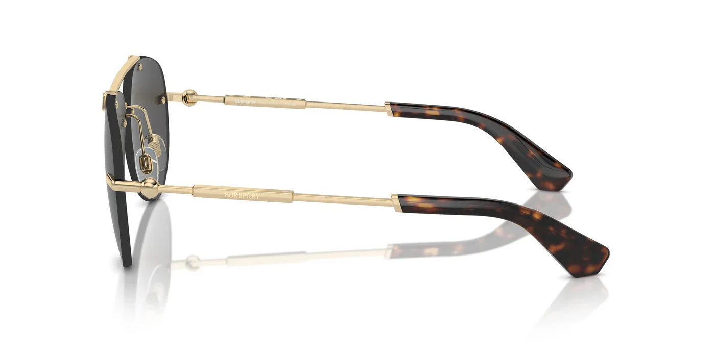 Burberry BE3151-11098760 Light Gold Fashion Sunglasses for Women - Image 3
