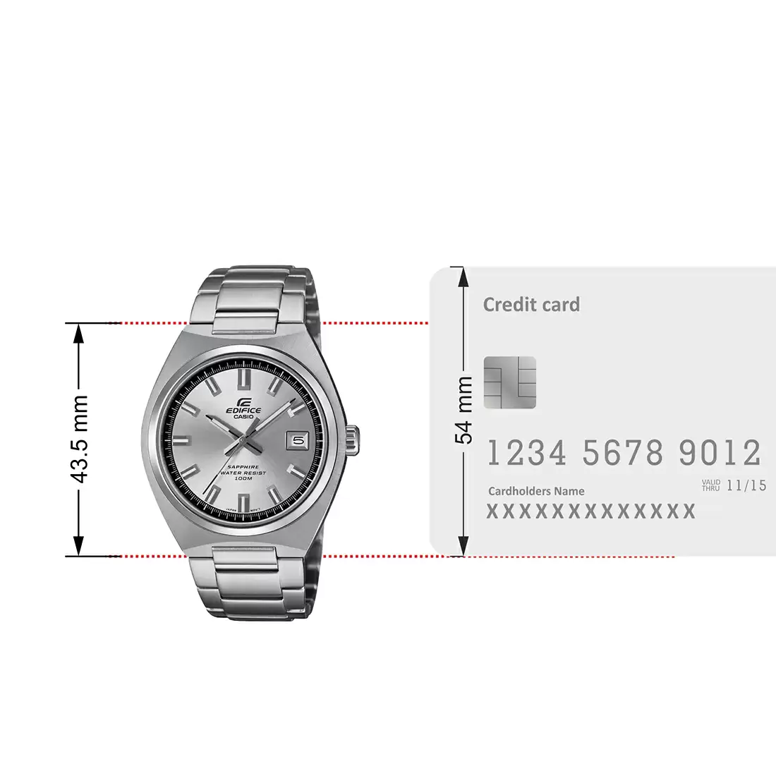 Casio ED654 EDIFICE EFB-109D-7AVDF Analog Men's Watch - Image 8