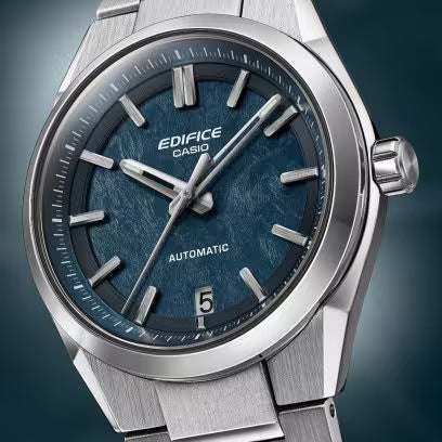 CASIO EDIFICE EFK-100D-2ADR - ED670 Dark Blue Dial Automatic Men's Watch - Image 2
