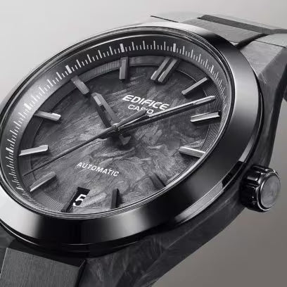 CASIO EDIFICE EFK-100XPB-1A - ED673 Black Dial Automatic Men's Watch - Image 4