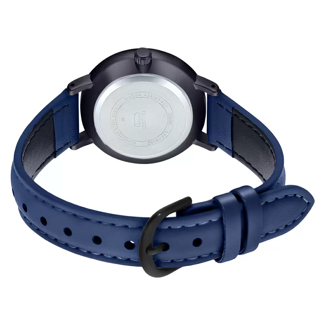 Casio ENTICER LADIES LTP-VT02BL-2AUDF - Blue Leather Analog Watch A2001 - Image 4