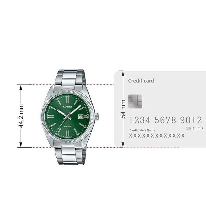 Casio A2262 ENTICER MEN MTP-1302PD-3AVEF Analog Watch - Image 5