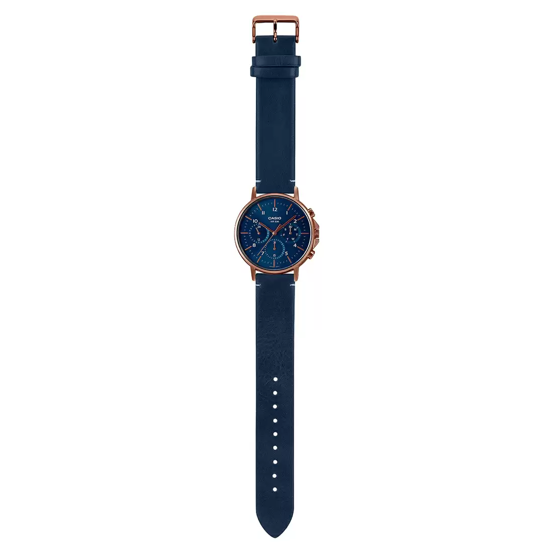 Casio ENTICER MEN MTP-E321RL-2AVDF Blue Dial Watch - A1849 - Image 6