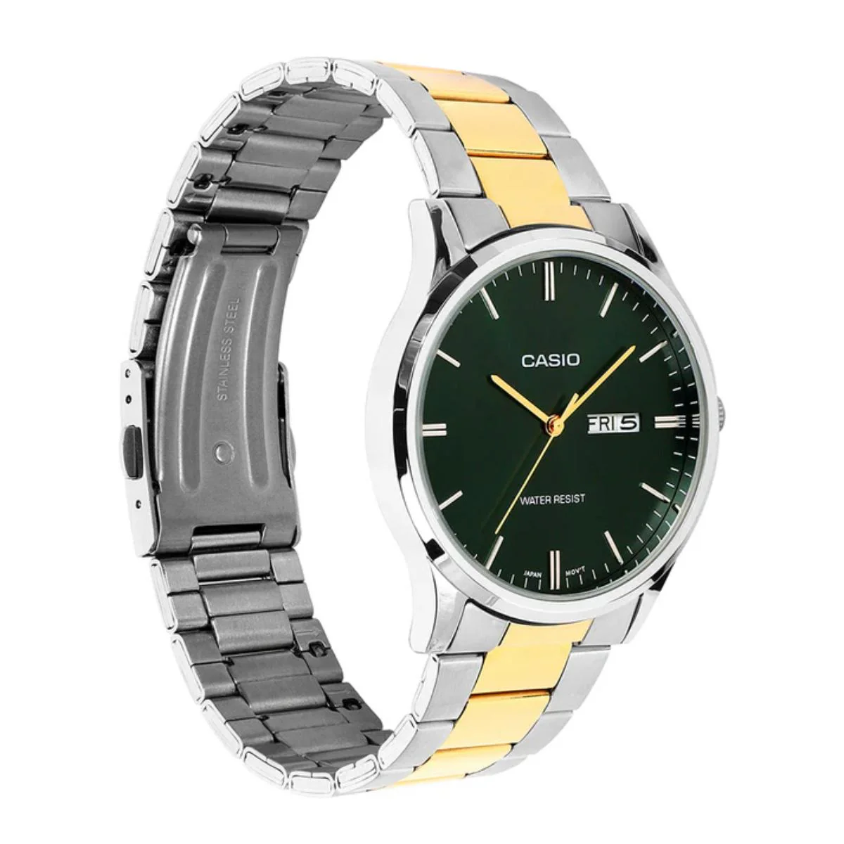 Casio ENTICER MEN MTP-SN8YSG-3B Green Dial Analog Watch A2518 - Image 5