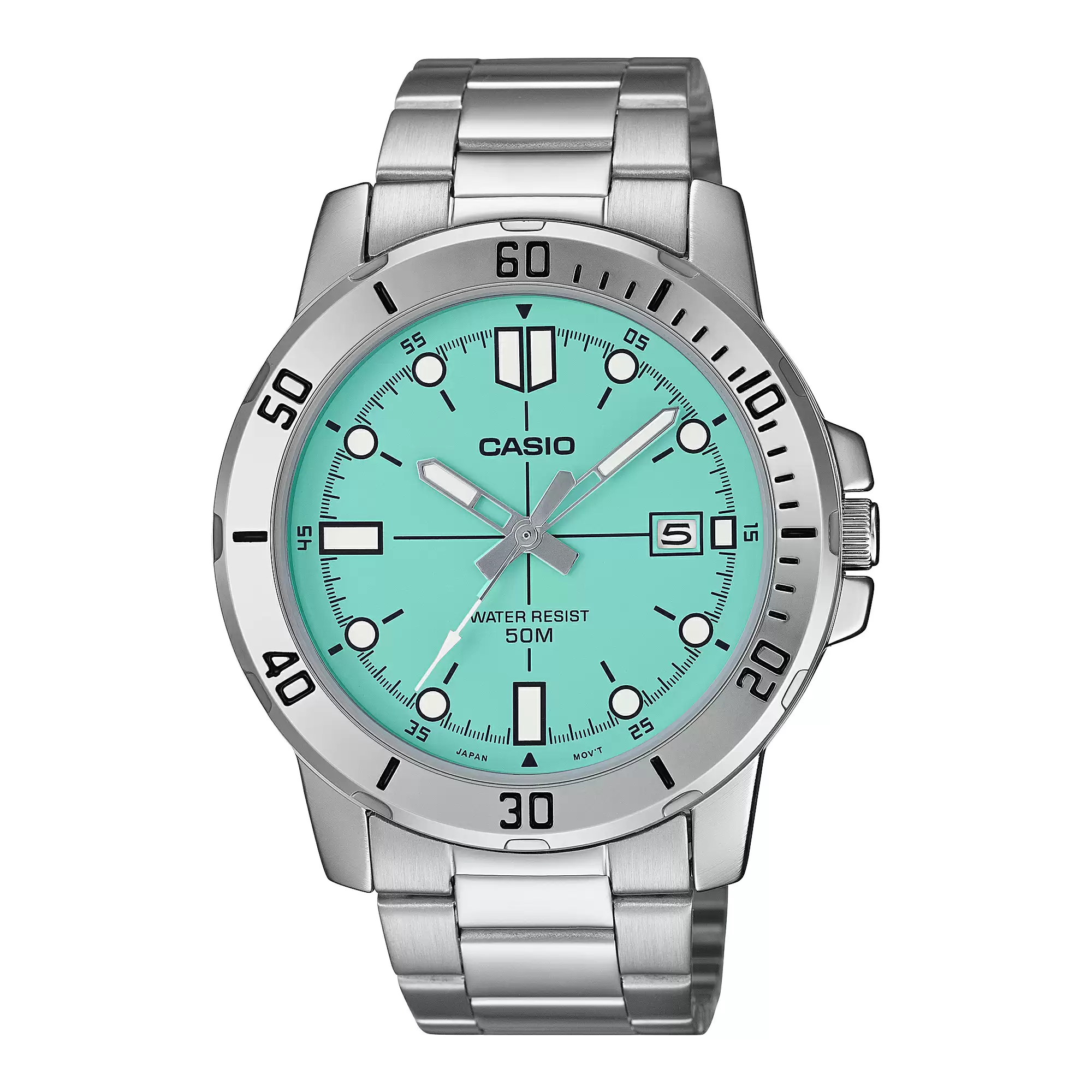 Casio A2334 ENTICER MEN MTP-VD01D-2E2VUDF Standard Analog Watch