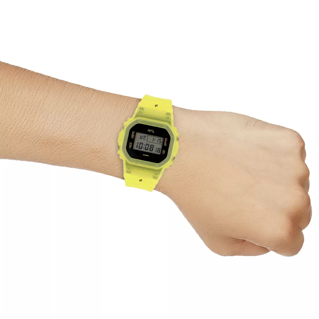 Casio G1652 G-SHOCK DWE-5600JB-1A9DR Digital Watch - Image 6