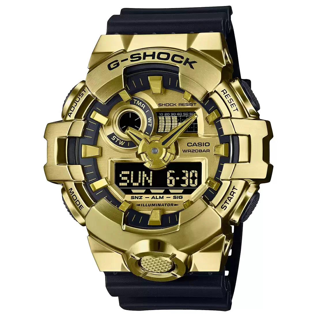 Casio G-SHOCK G-STEEL 700 SERIES GM-700G-9A - G1608
