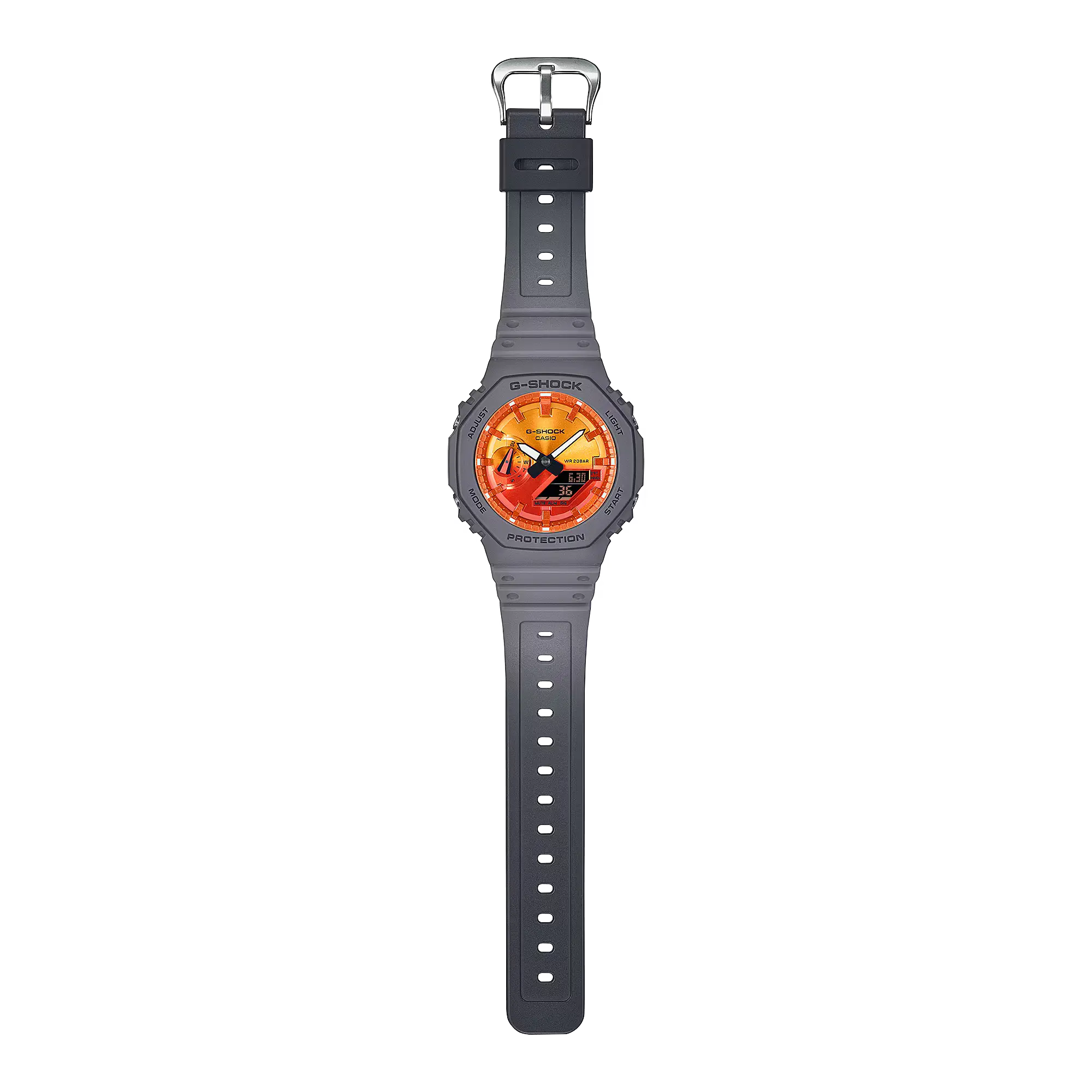 Casio G-SHOCK GA-2100FL-8ADR - G1651 Analog-Digital - Image 5