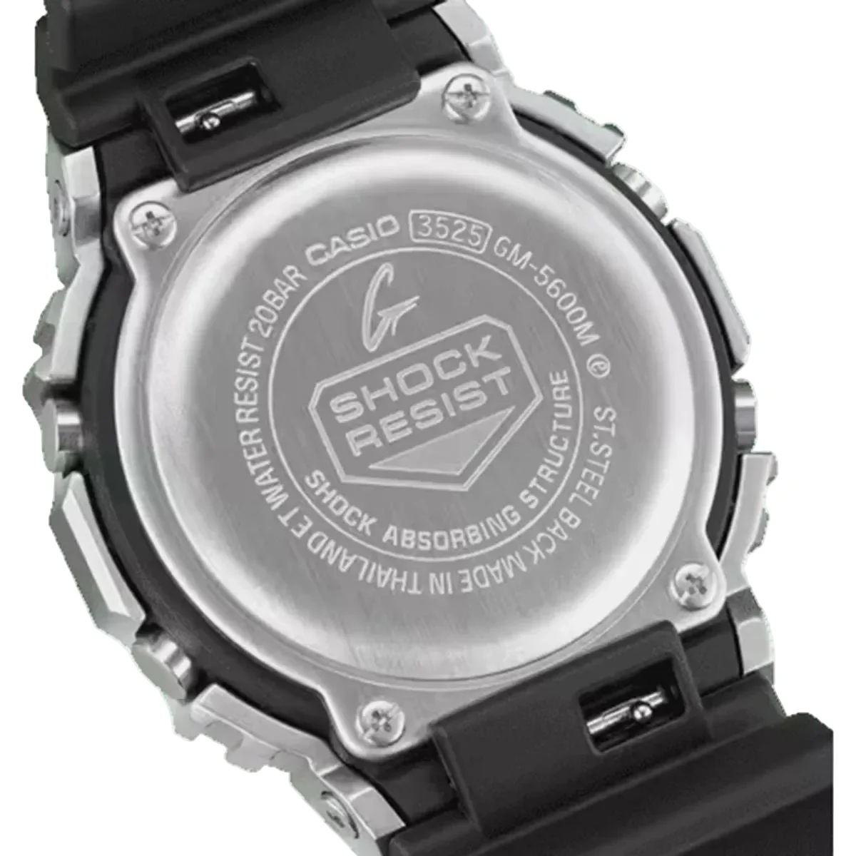 Casio G-SHOCK GM-5600M-1DR Digital Resin Men's Watch G1766 - Image 4