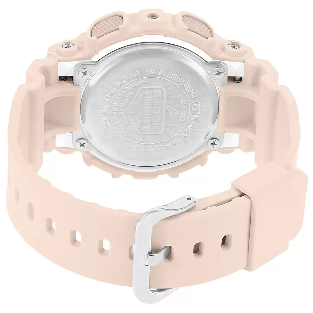 Casio G-SHOCK GMA-S120MF-4ADR - G732 Pink Analog-Digital - Women's Watch - Image 5