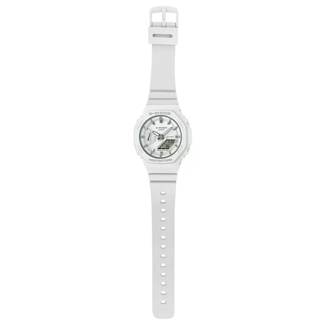 Casio G-SHOCK GMA-S2100-7ADR - G1110 White Carbon Core Guard - Women's Watch - Image 4