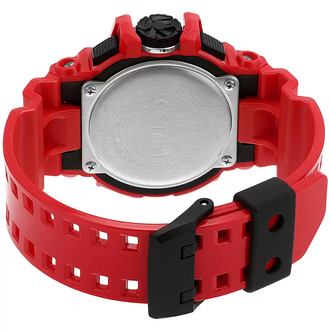 Casio G559 G-Shock GBA-400-4ADR Red Analog Digital Men's Watch - Image 2