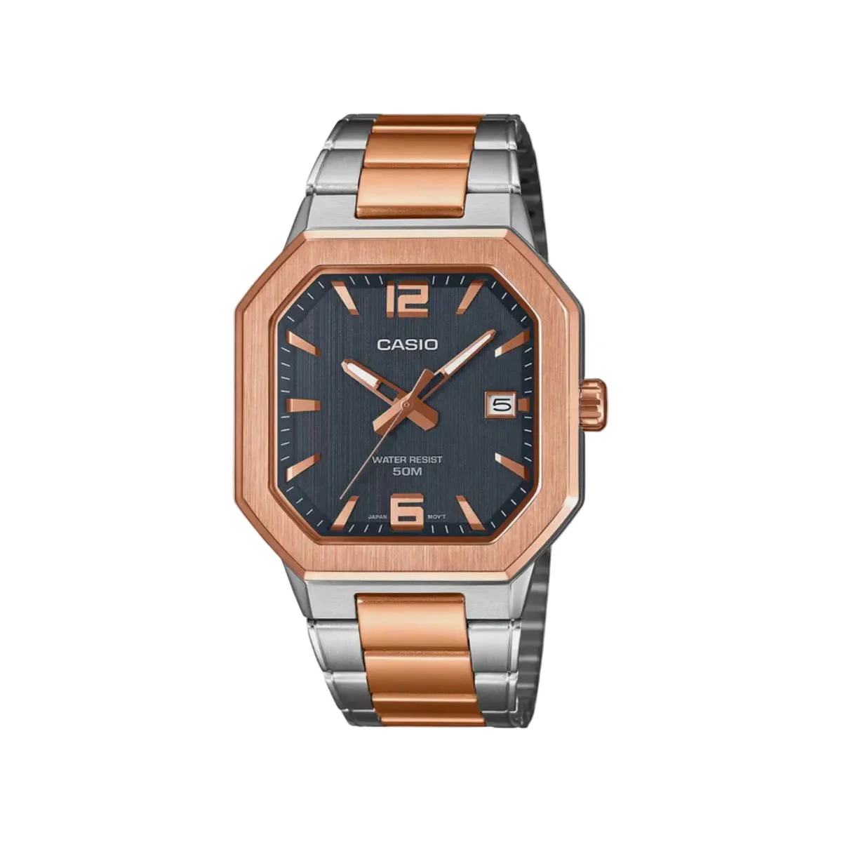 Casio MTP-B195RG-2AVDF Black Dial Analog Watch For Men A2529