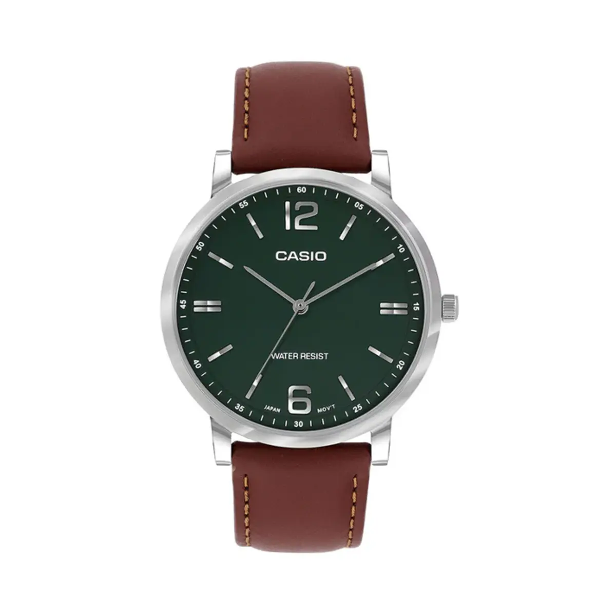Casio MTP-SN5YL-3A Green Dial Analog Men's Watch A2438