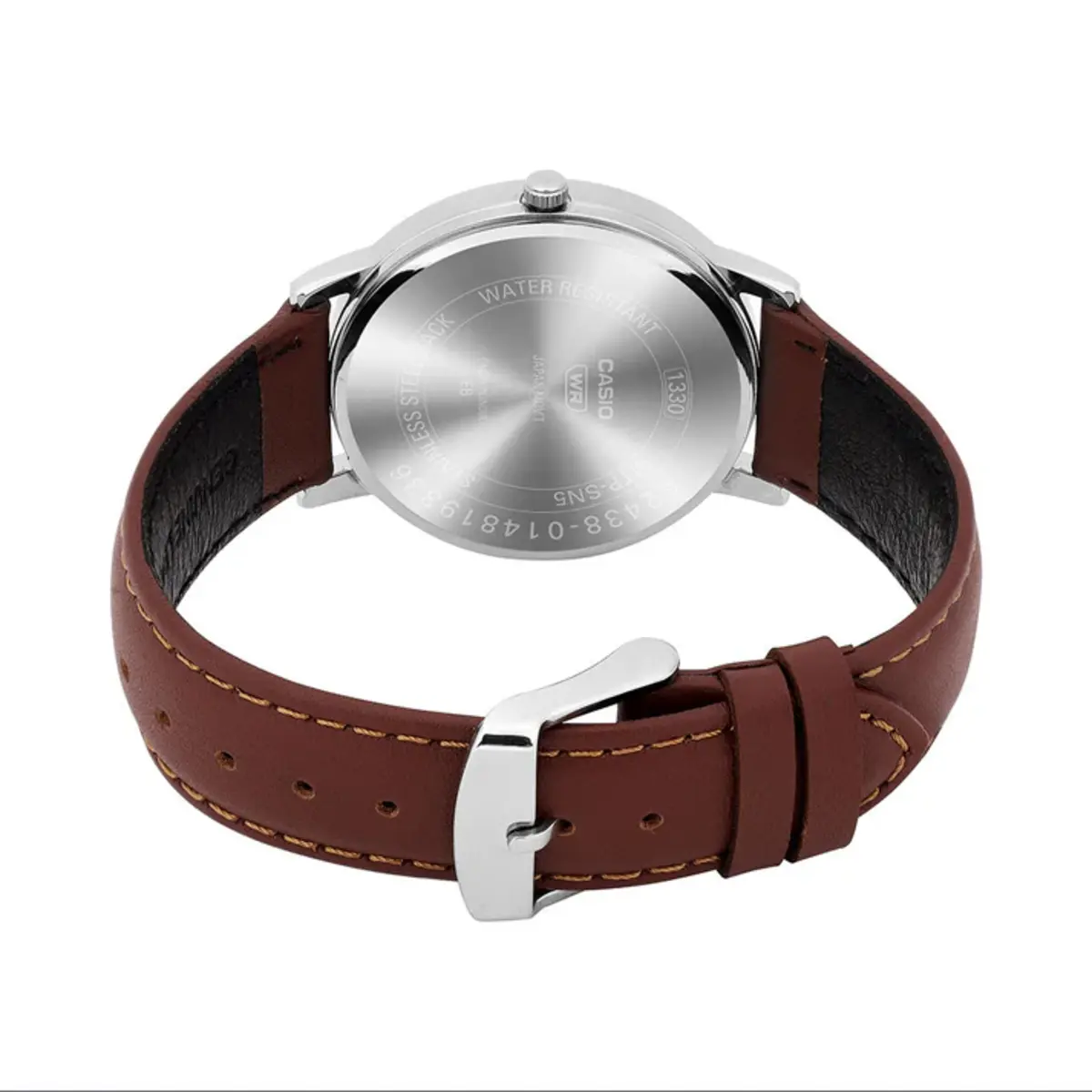Casio MTP-SN5YL-3A Green Dial Analog Men's Watch A2438 - Image 4