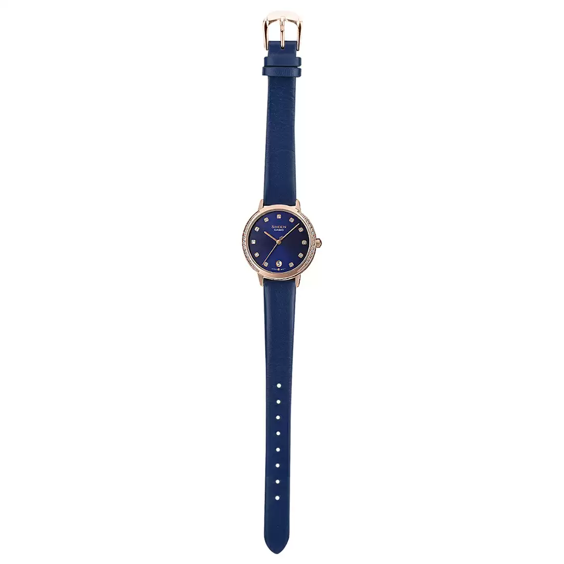 Casio SHEEN SHE-4056PGL-2AUDF - SX273 Pink Gold IP - Women's Watch - Image 6