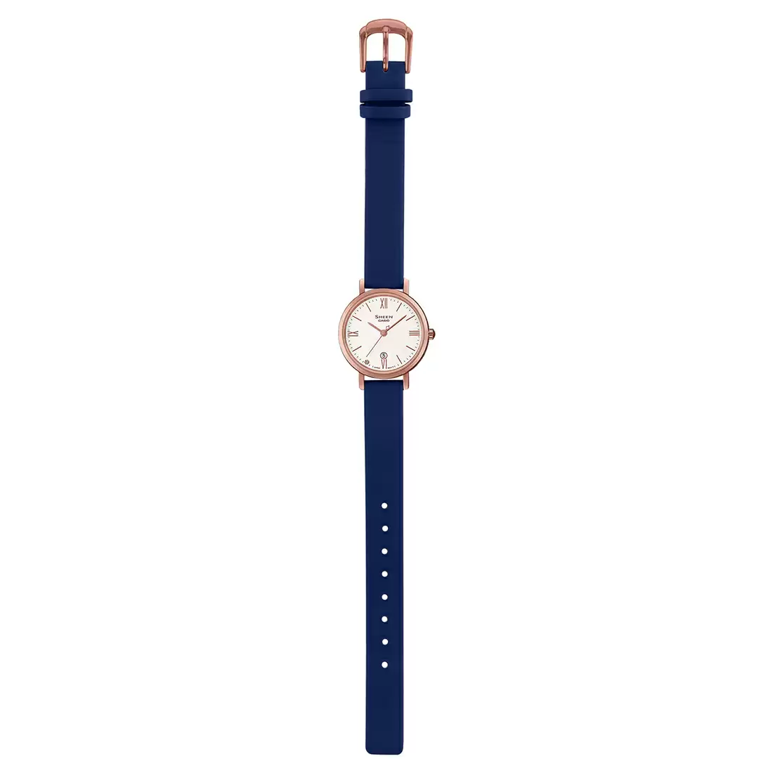 Casio SHEEN SHE-4540CGL-7AUDF - SX278 Sapphire Pink Gold IP - Women's Watch - Image 5
