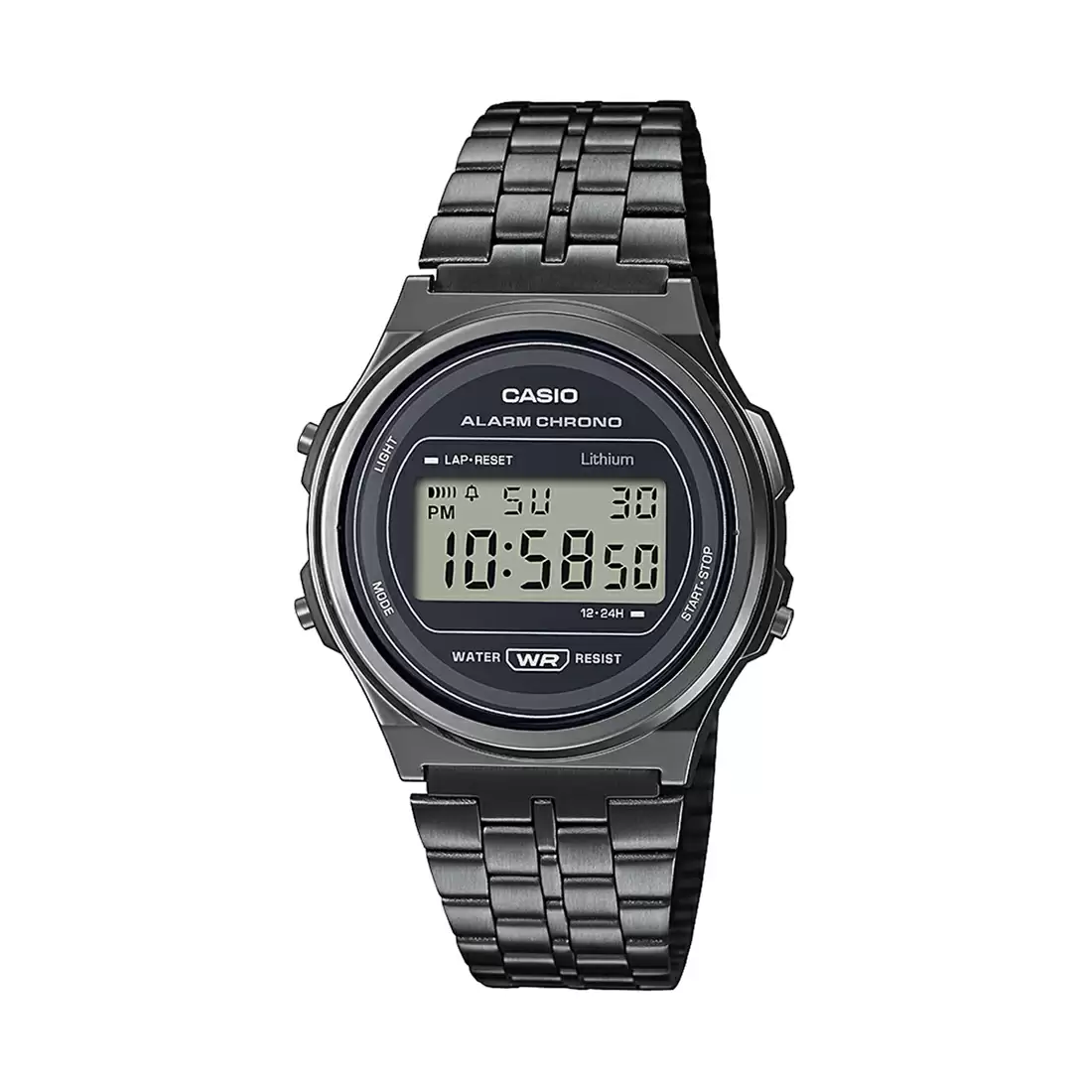 Casio VINTAGE COLLECTION A171WEGG-1ADF - D225 Black Digital - Unisex Watch