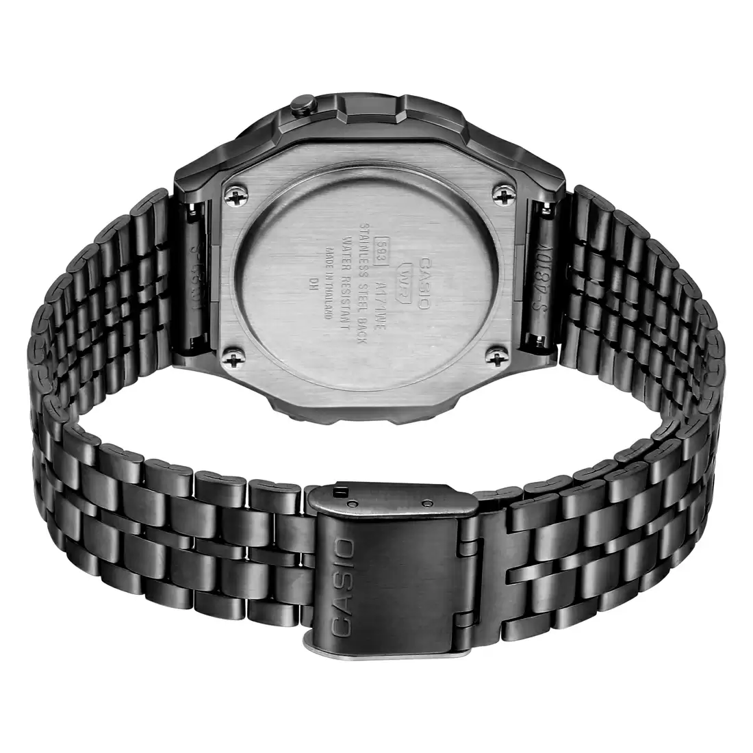 Casio VINTAGE COLLECTION A171WEGG-1ADF - D225 Black Digital - Unisex Watch - Image 4