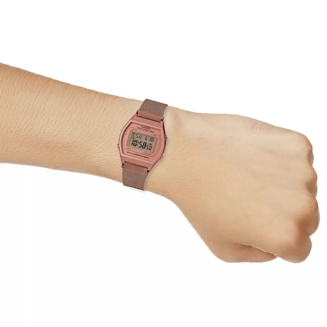 Casio VINTAGE COLLECTION B640WMR-5ADF - D216 Rose Gold Digital - Unisex Watch - Image 6