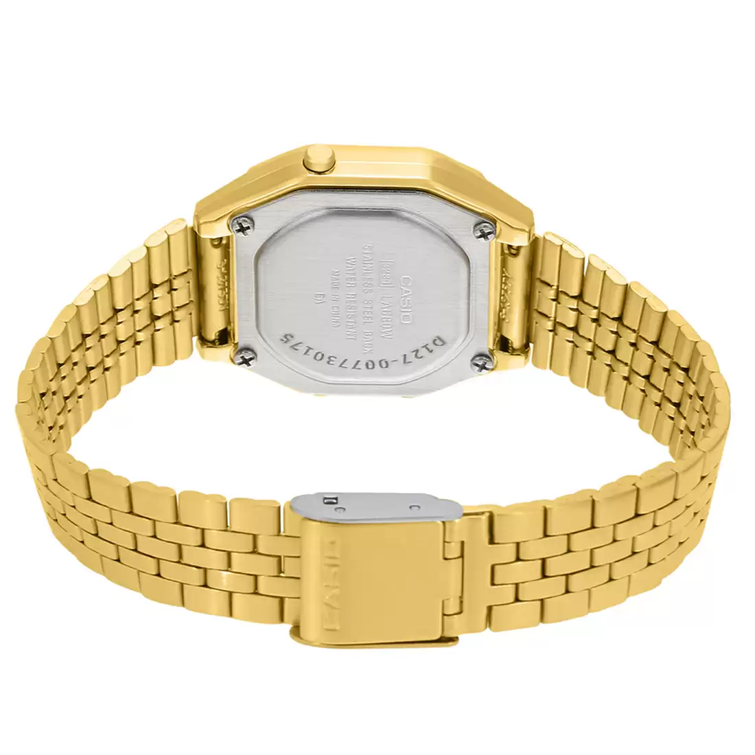 Casio VINTAGE COLLECTION LA680WGA-9BDF - D127 Gold Digital - Women's Watch - Image 5