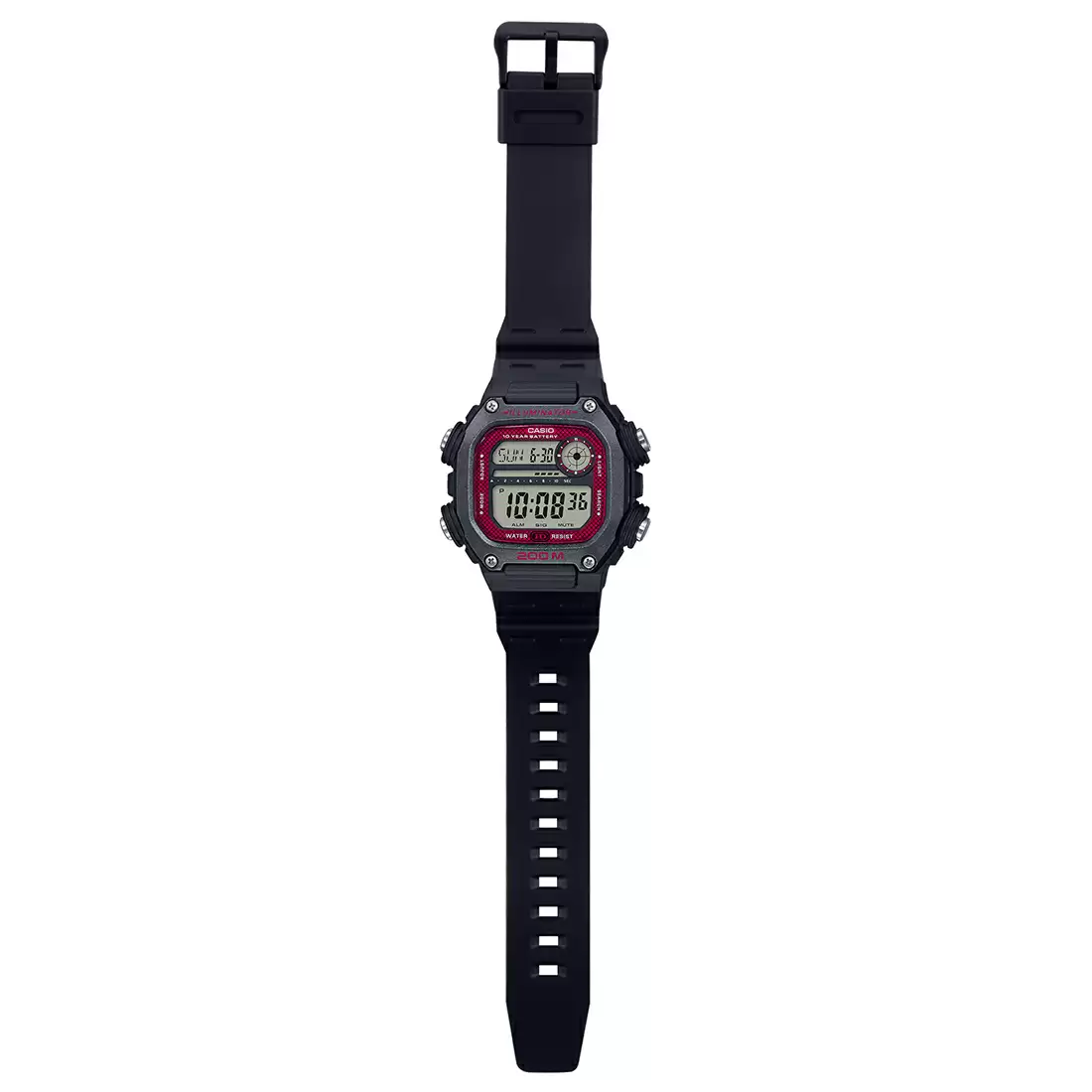 Casio YOUTH DW-291H-1BVDF - I117 Black Digital - Unisex Watch - Image 6
