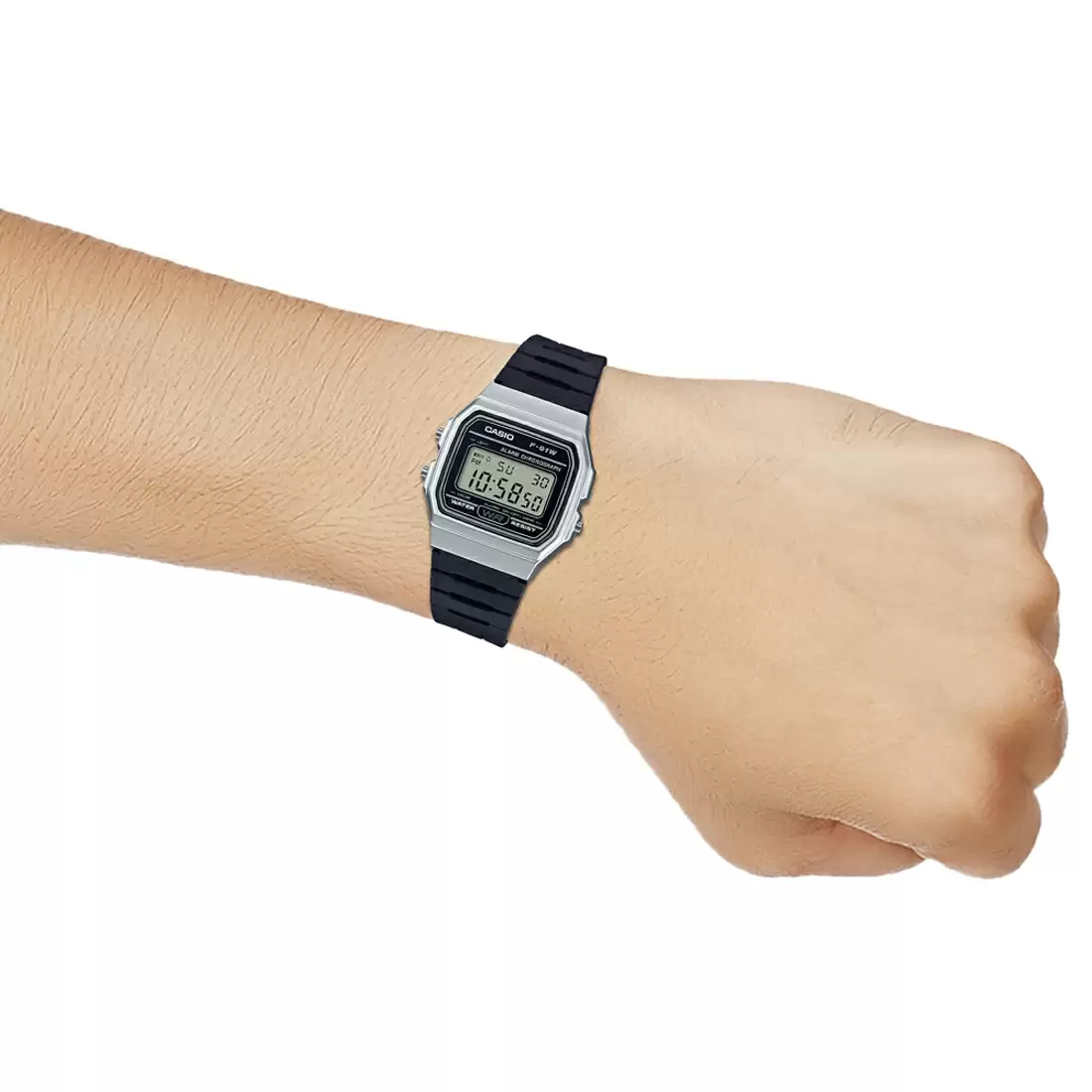 CASIO YOUTH F91WM-7ADF Digital Unisex Watch - D141 - Image 4
