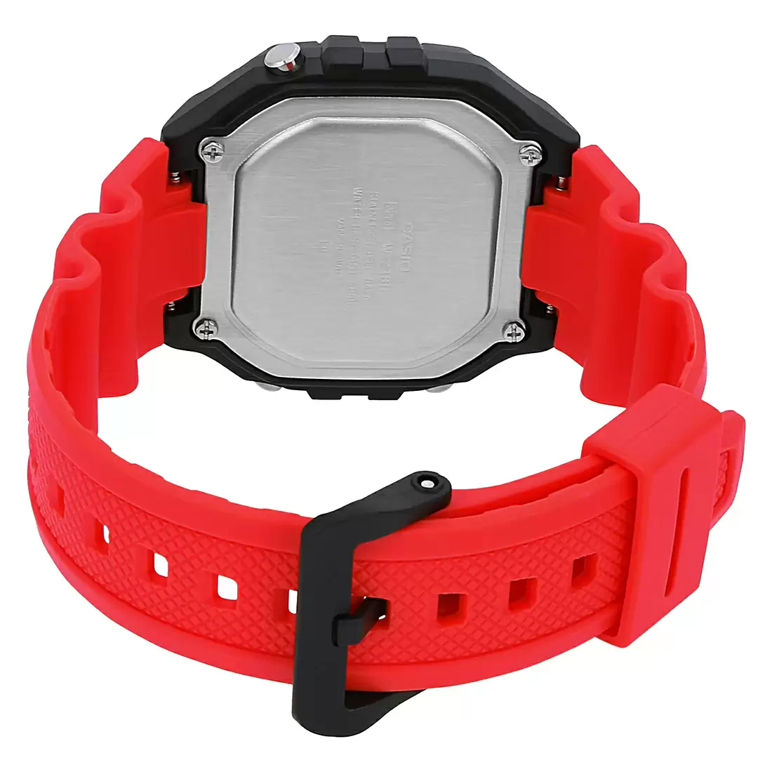 Casio i111 YOUTH W-218H-4BVDF Red Digital Unisex Watch - Image 4