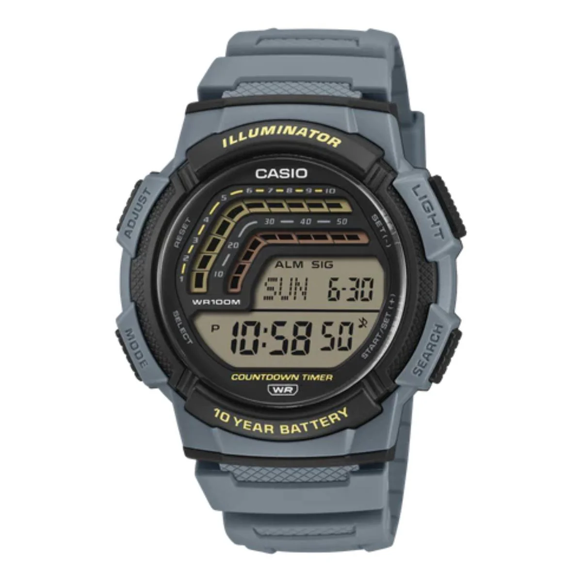 Casio Youth WS-1800-2AVDF Digital Watch For Men A2533