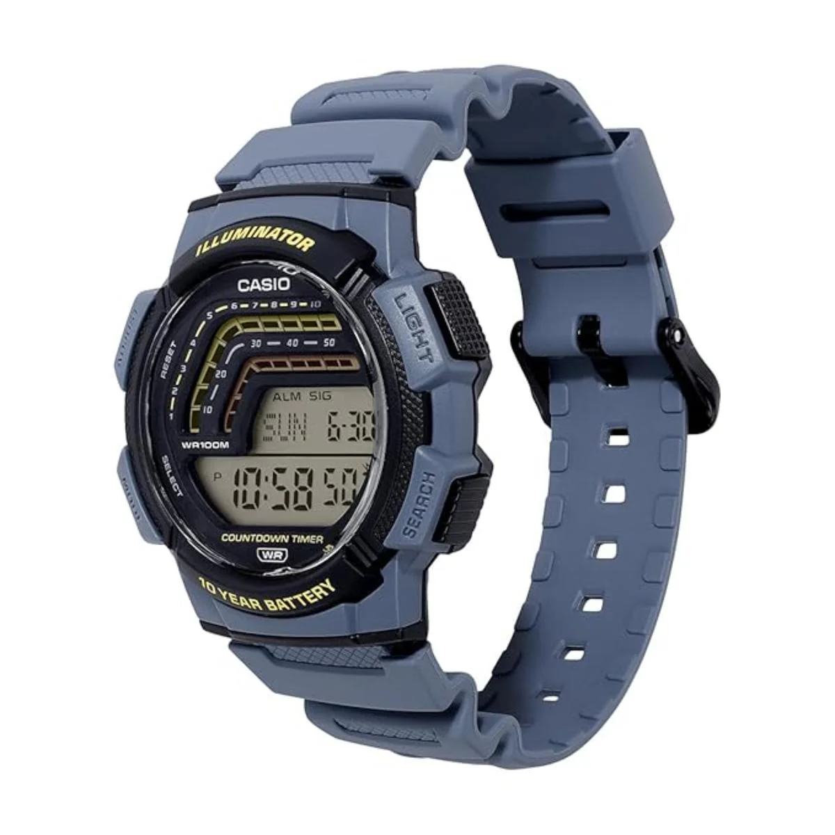 Casio Youth WS-1800-2AVDF Digital Watch For Men A2533 - Image 2