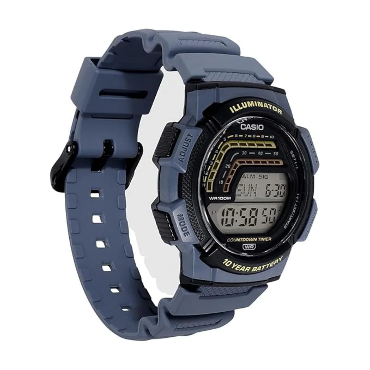 Casio Youth WS-1800-2AVDF Digital Watch For Men A2533 - Image 3