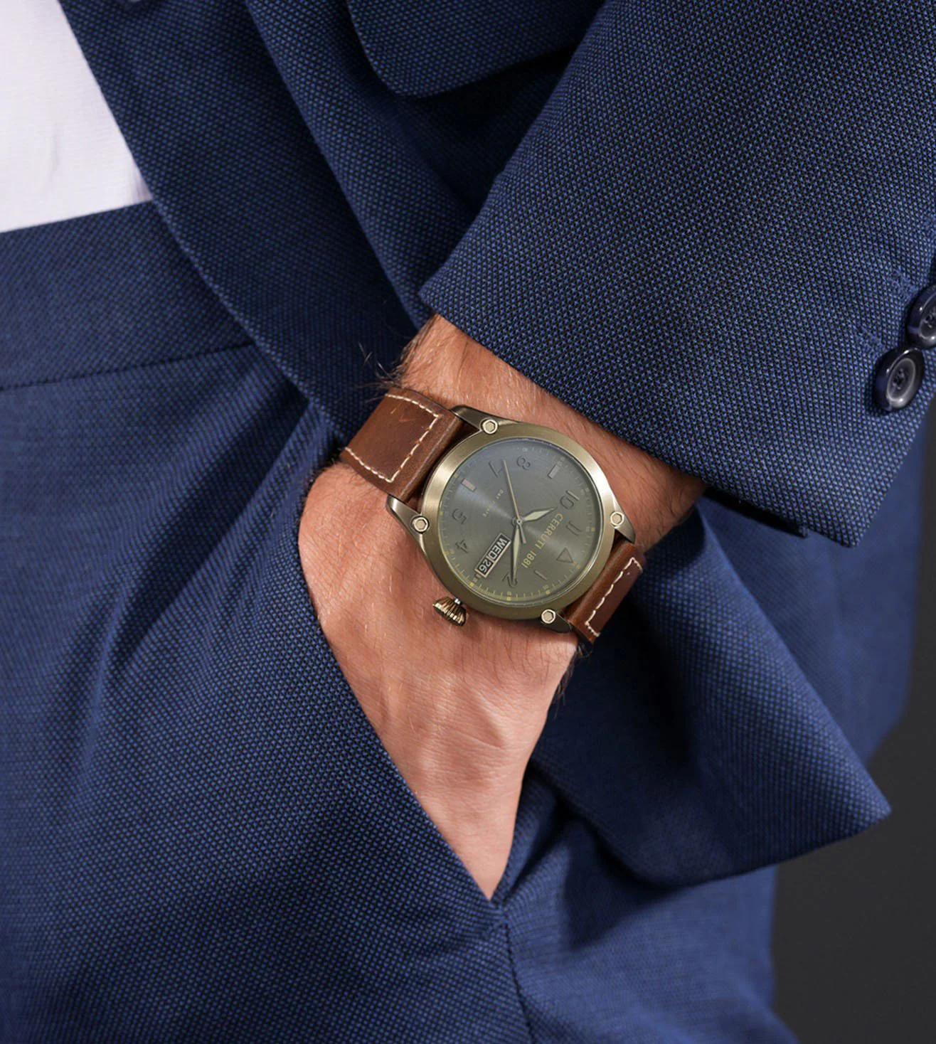 CECIWGB0023103W | CERRUTI 1881 Borgatello Analog Watch for Men - Image 5