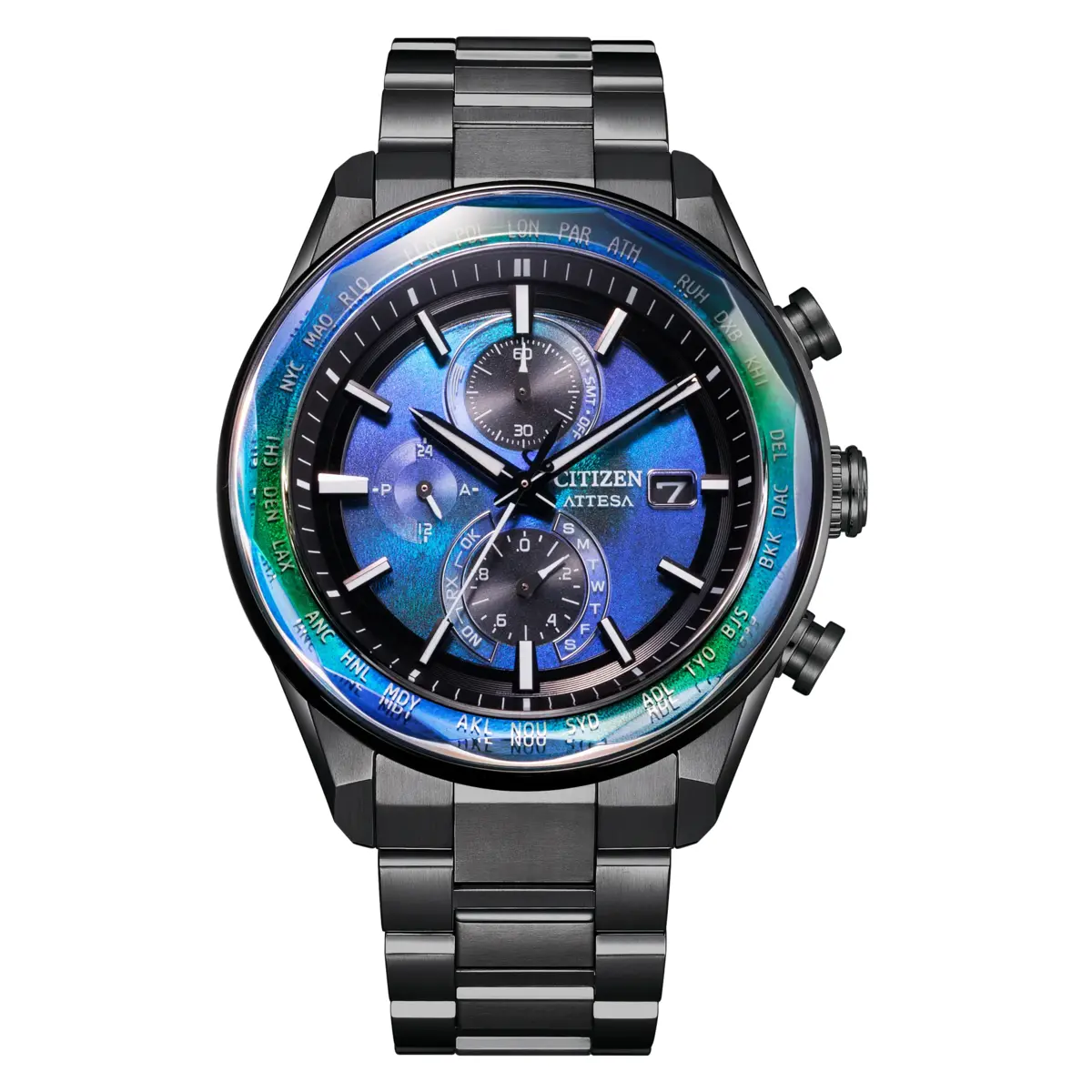 Citizen Attesa Limited Edition Blue Dial Analog Men's Watch AT8314-53L