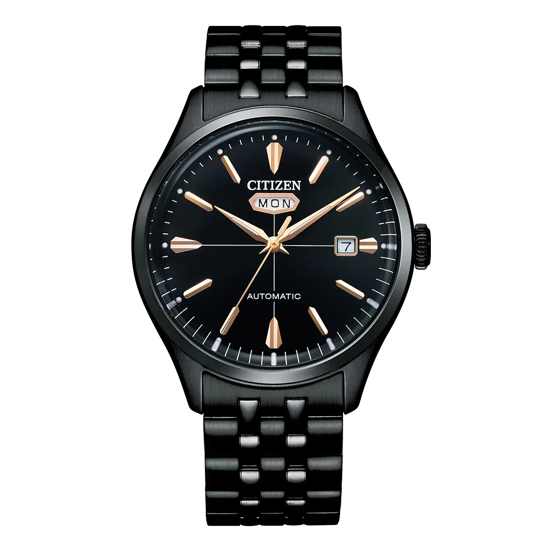 Citizen Automatic Black Dial Men's Watch - NH8395-77E - Image 2