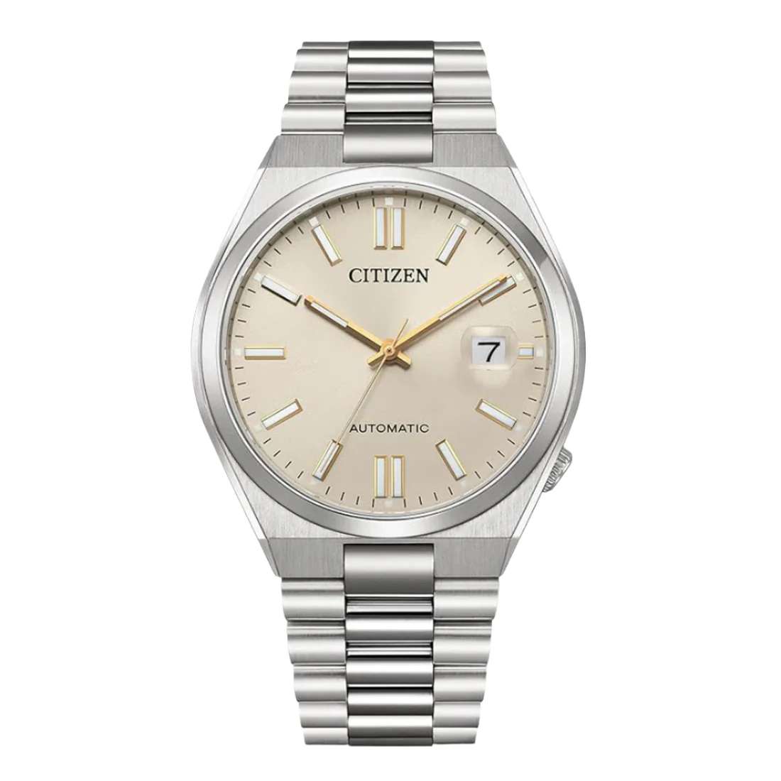 Citizen Tsuyosa Automatic Cream Dial Analog Men's Watch - NJ0151-88W