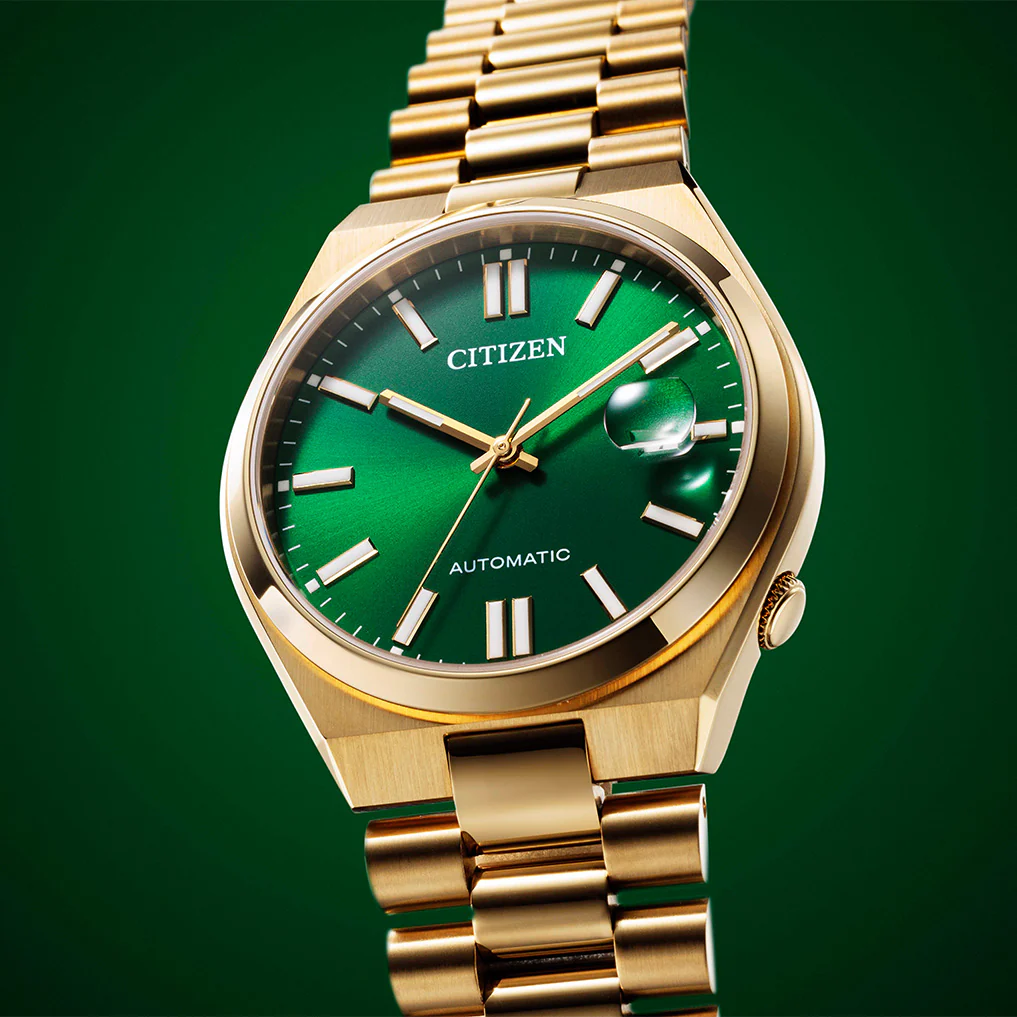 Citizen Tsuyosa Automatic Green Dial Analog Men's Watch - NJ0152-51X - Image 3