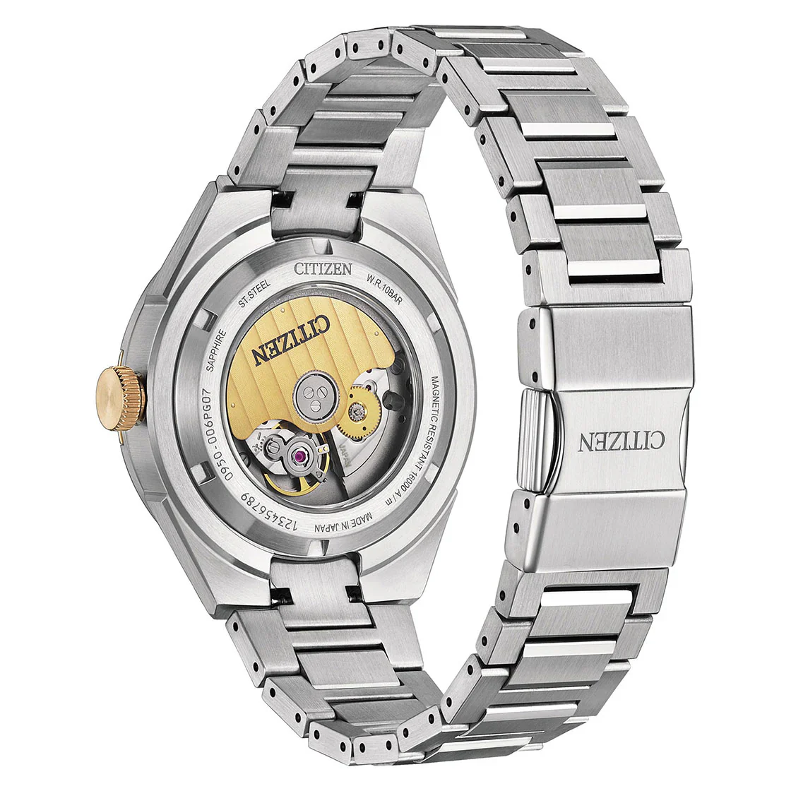 Citizen Mechanical Series 8 870 Automatic Grey Dial Men's Watch - NA1034-51H - Image 4