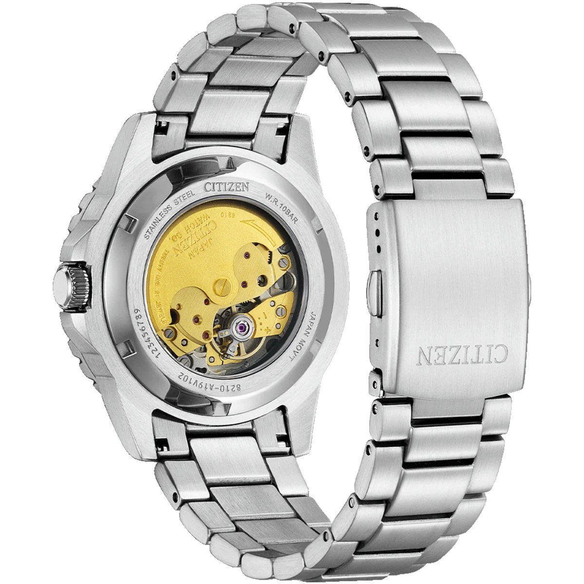 Citizen Automatic Light Blue Dial Analog Men’s Watch - NJ0178-81M - Image 2