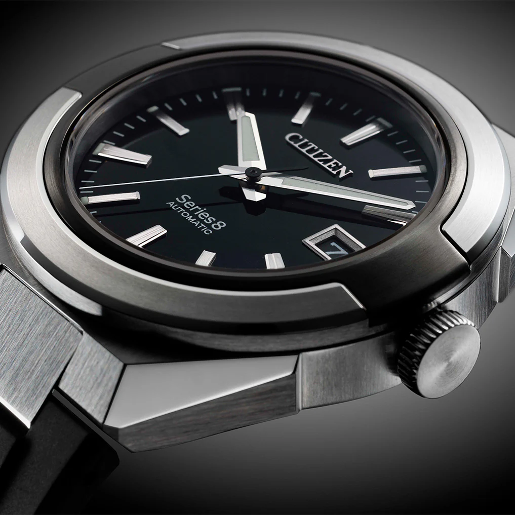 Citizen Mechanical Series 8 Black Dial Automatic Men Watch - NA1004-10E - Image 3