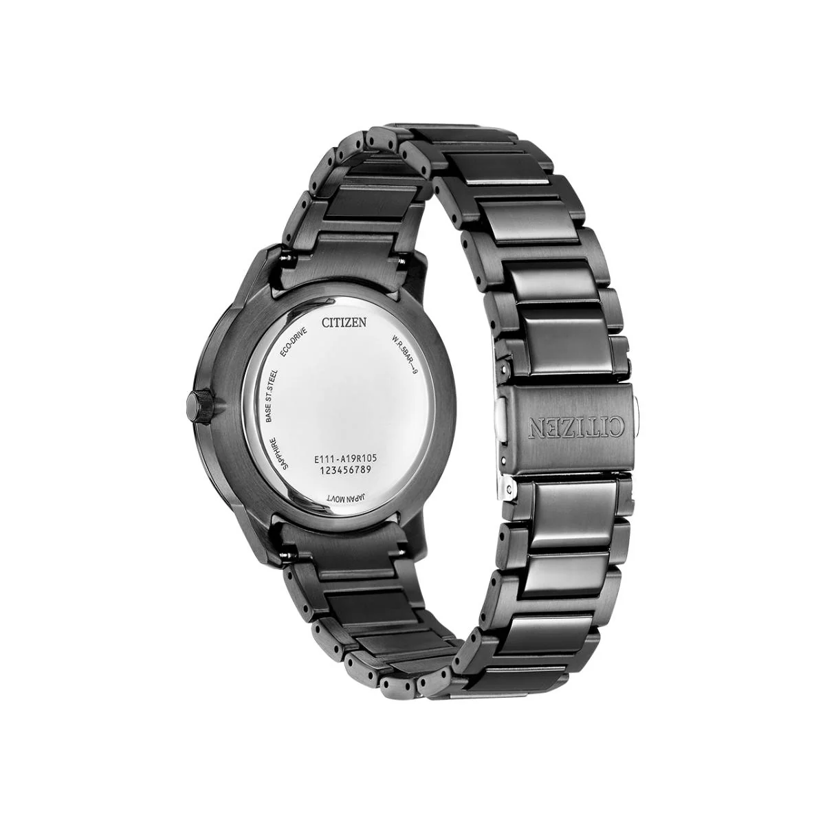 Citizen Eco-Drive Black Round Dial Analog Men's Watch BM7595-89E - Image 3