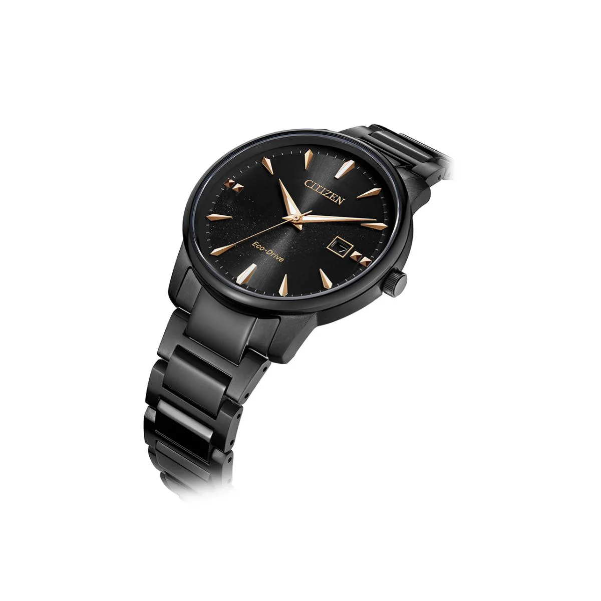 Citizen Eco-Drive Black Round Dial Analog Men's Watch BM7595-89E - Image 4