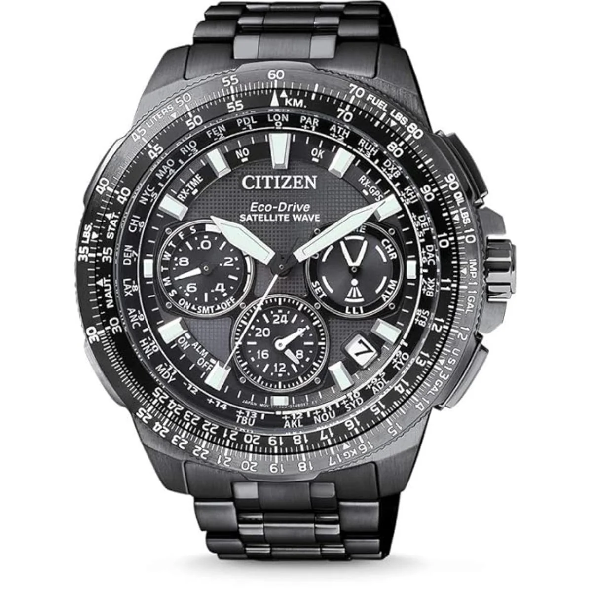 Citizen Eco-Drive Satellite Wave-GPS Chronograph Men's Watch CC9025-51E