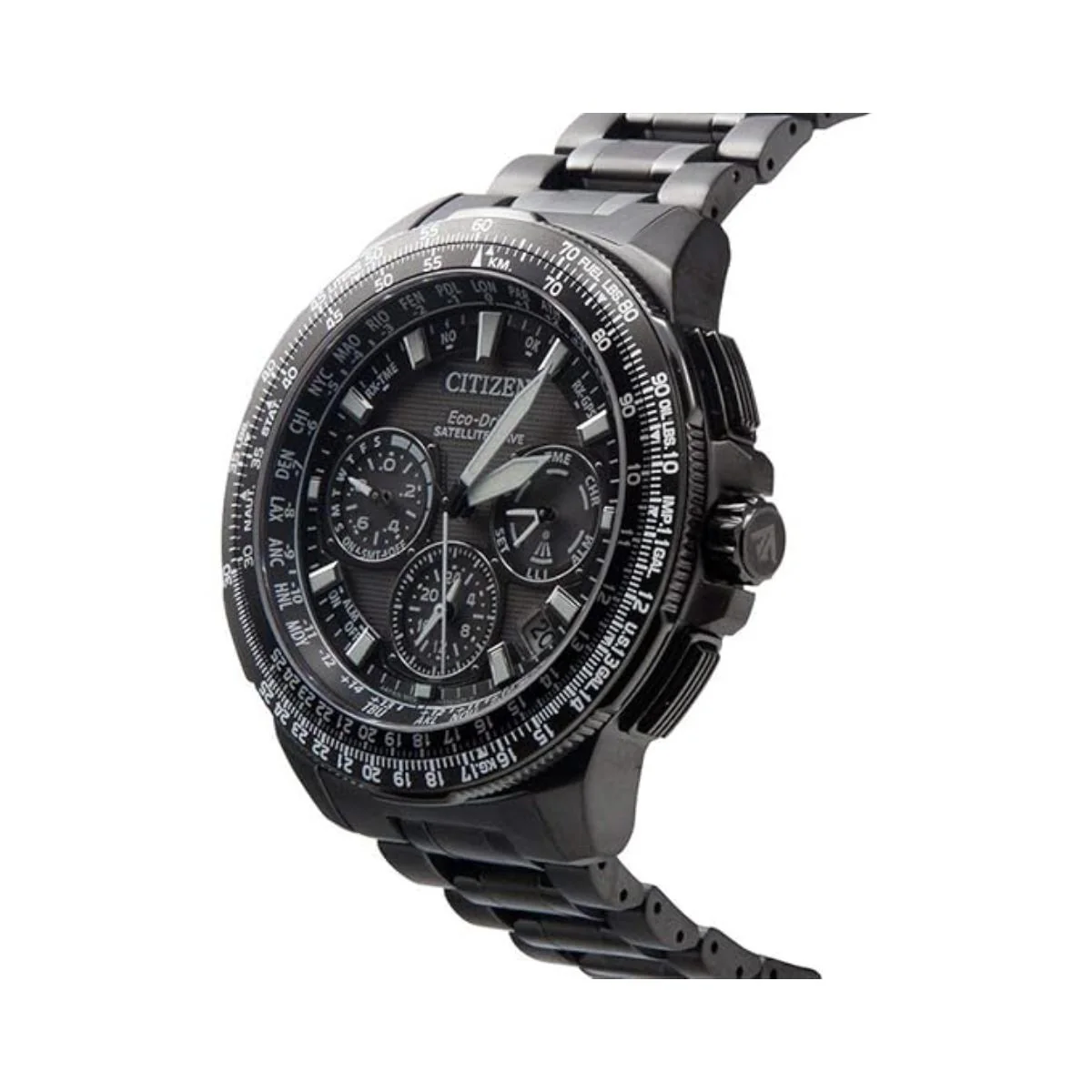 Citizen Eco-Drive Satellite Wave-GPS Chronograph Men's Watch CC9025-85E - Image 3
