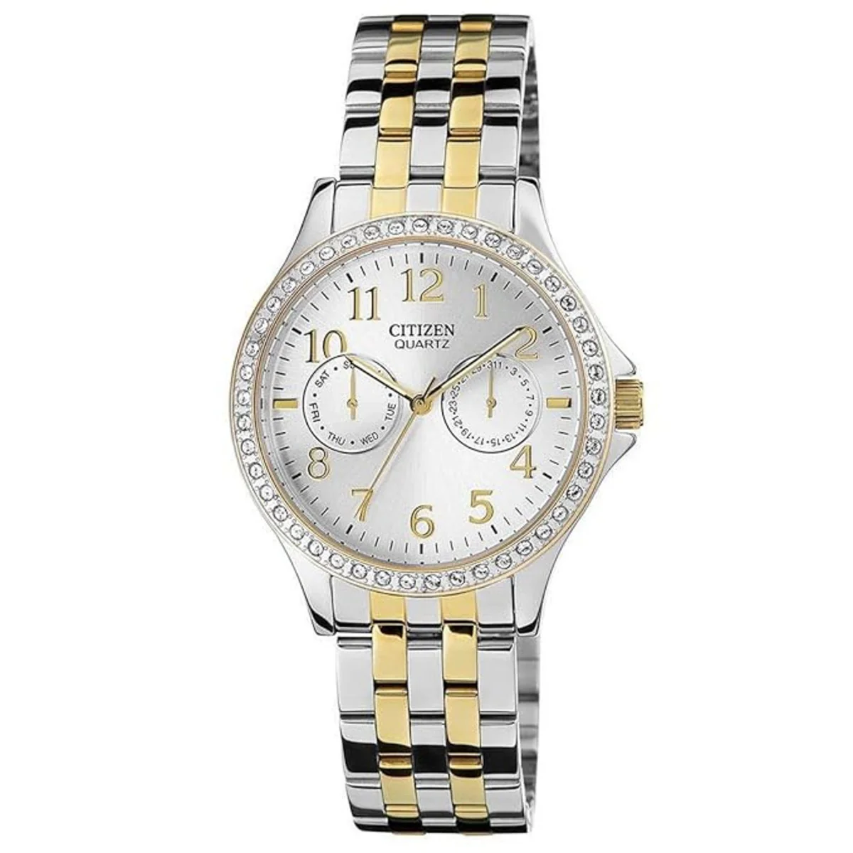 Citizen Eco-Drive Silver Dial Analog Women's Watch - ED8114-57A