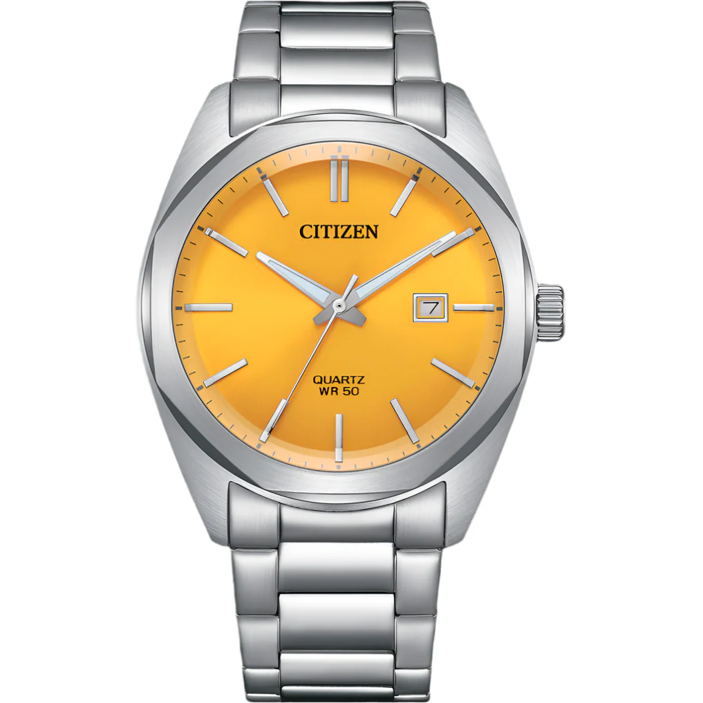CITIZEN Hyperion Round Yellow Dial Men Watch BI5110-54Z