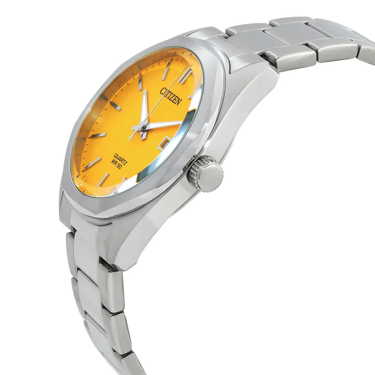 CITIZEN Hyperion Round Yellow Dial Men Watch BI5110-54Z - Image 4